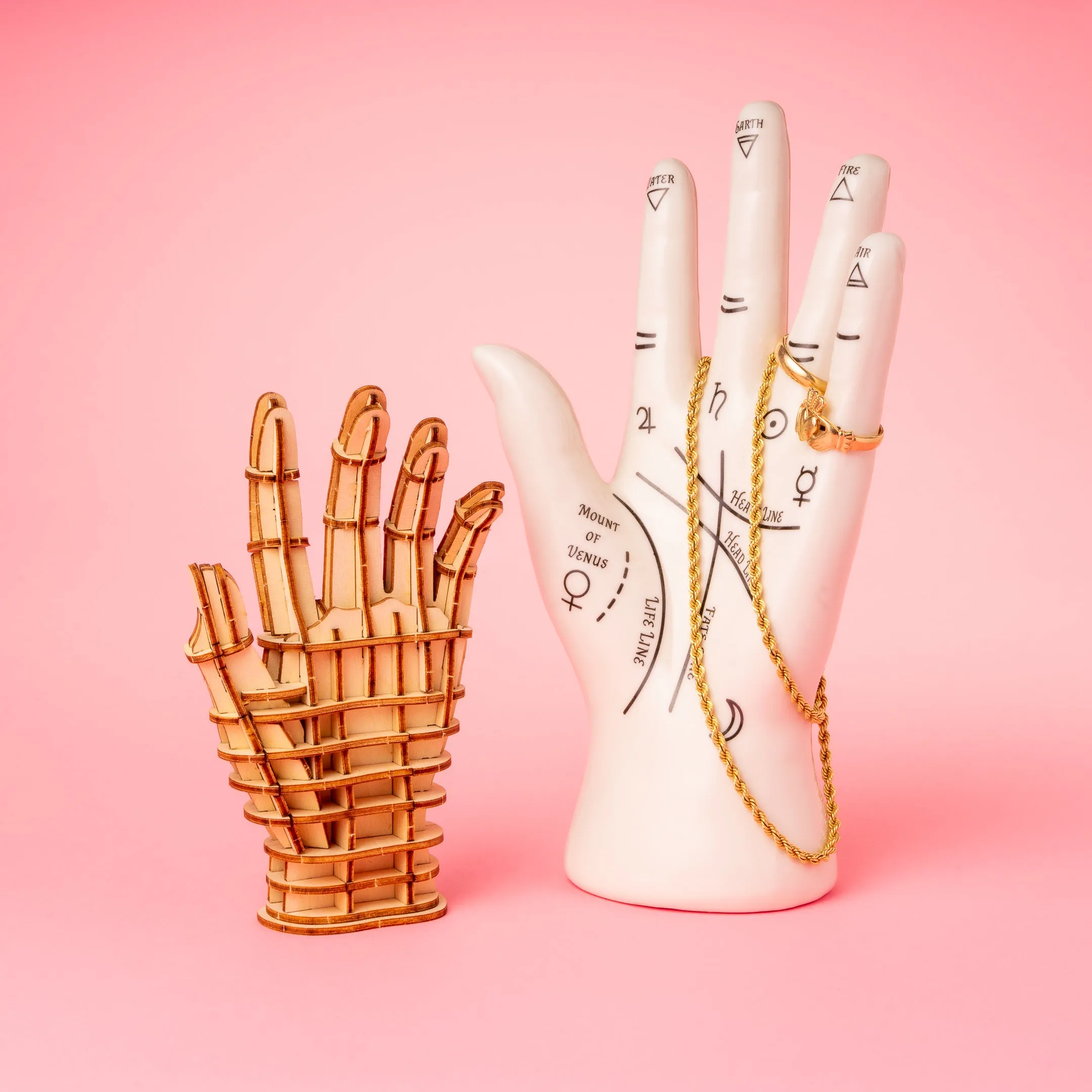 Palm Reader Jewelry Stand sold by Kikkerland product image thumbnail 2