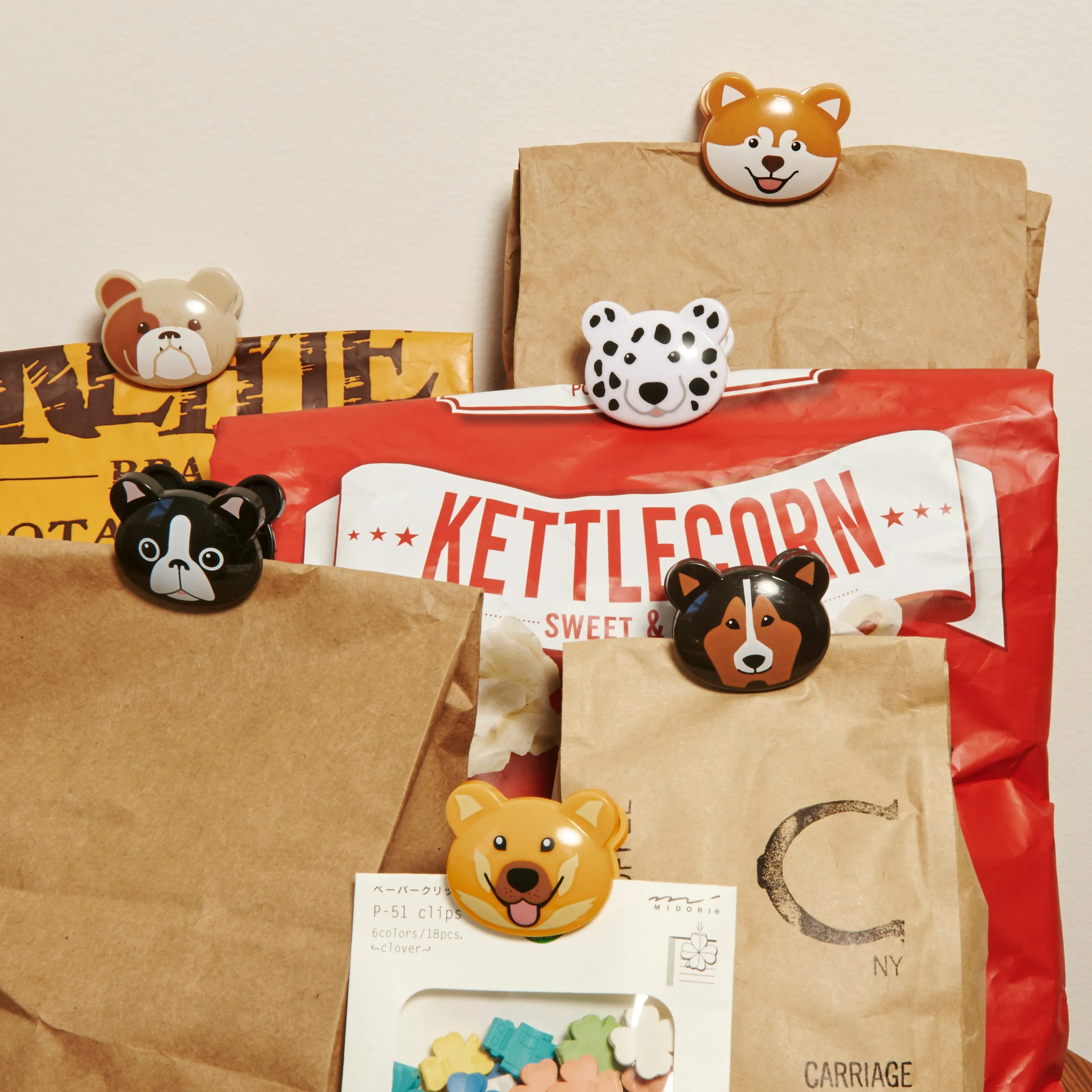 Doggie Bag Clips sold by Kikkerland product image thumbnail 3