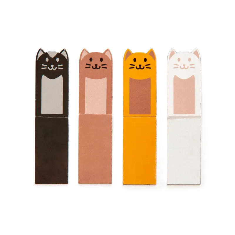 Magnetic Bookmark Cats sold by Kikkerland