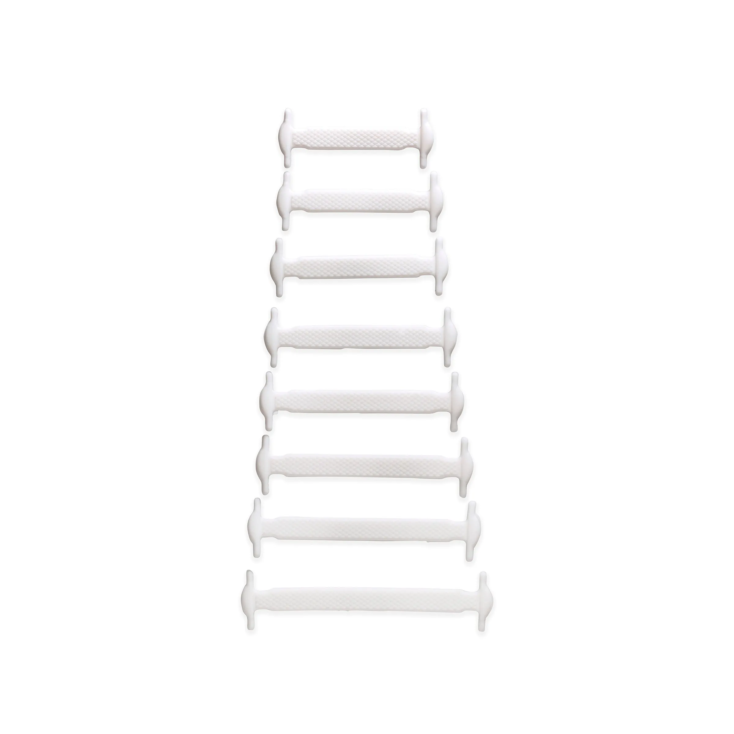 White No-Tie Shoe Bands sold by Kikkerland product image thumbnail 2