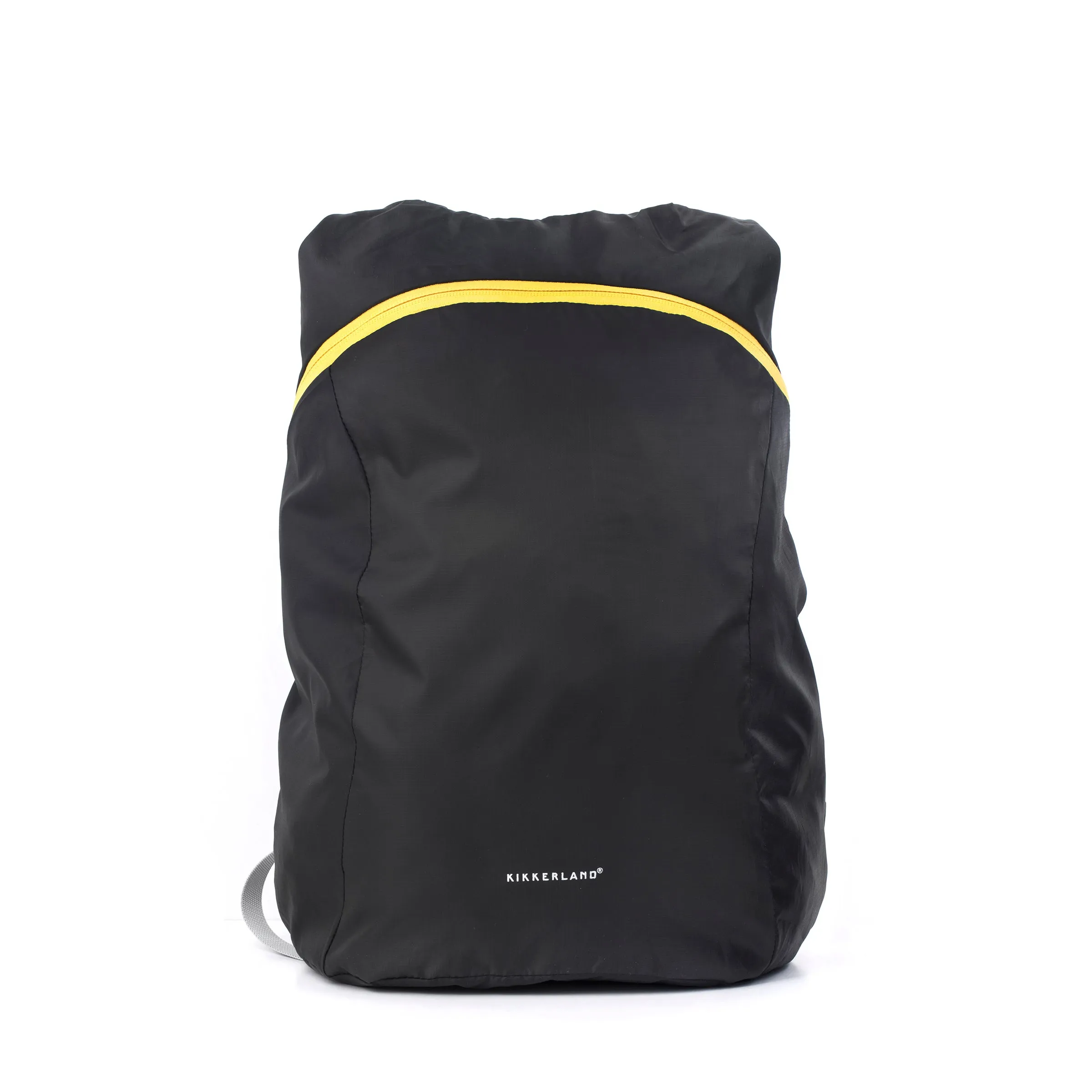 Black Compact Backpack sold by Kikkerland
