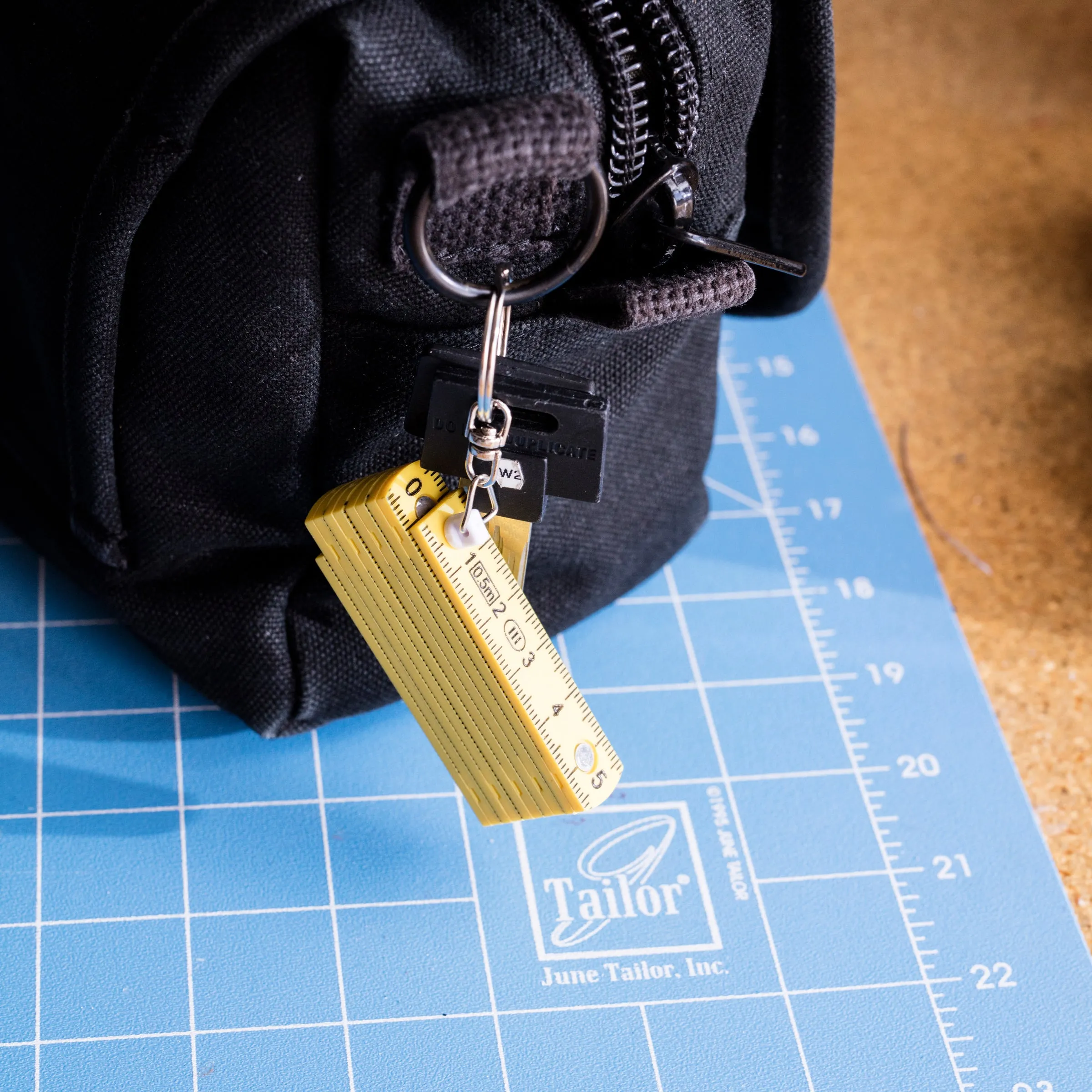 Mini Folding Ruler Keyring sold by Kikkerland product image thumbnail 2