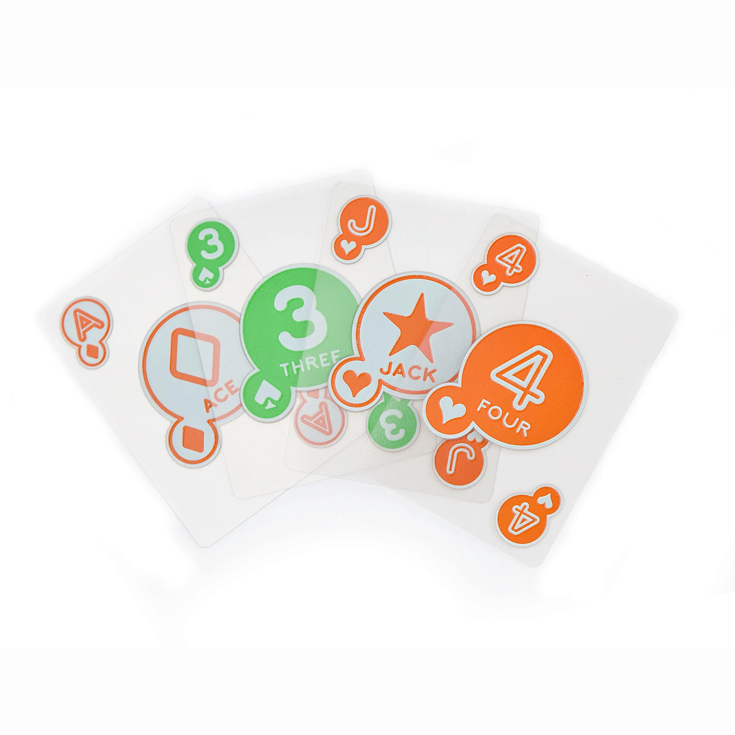 Glow In The Dark Playing Cards sold by Kikkerland product image thumbnail 3