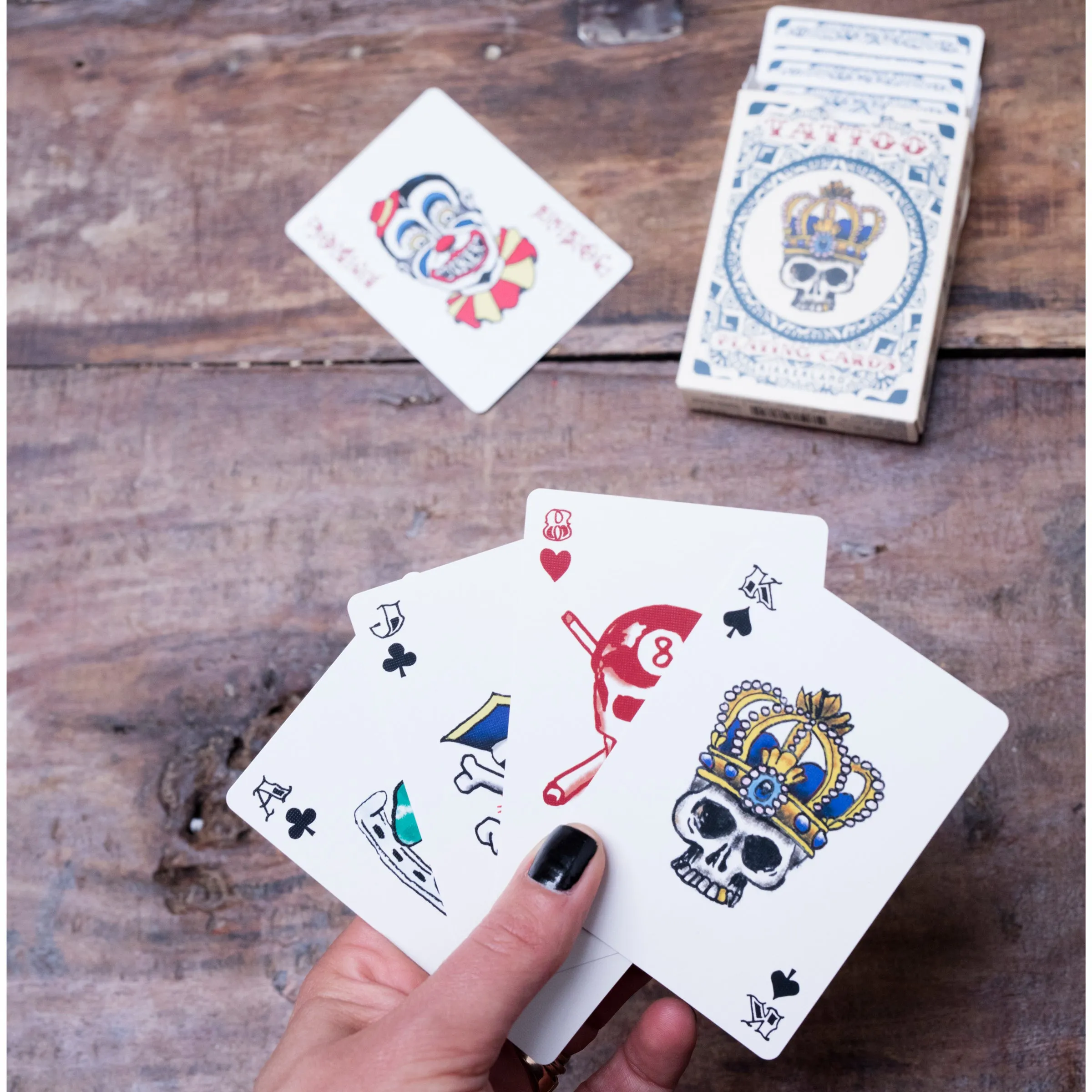 Tattoo Playing Cards sold by Kikkerland product image thumbnail 3