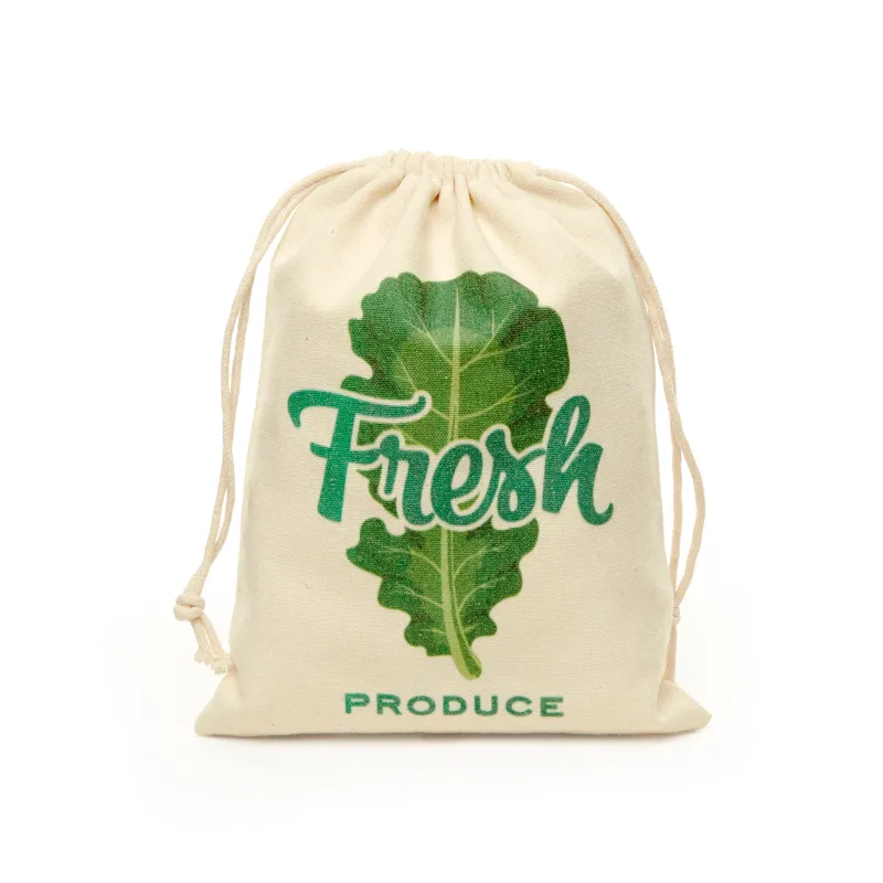 Cotton Mesh Produce Bags sold by Kikkerland
