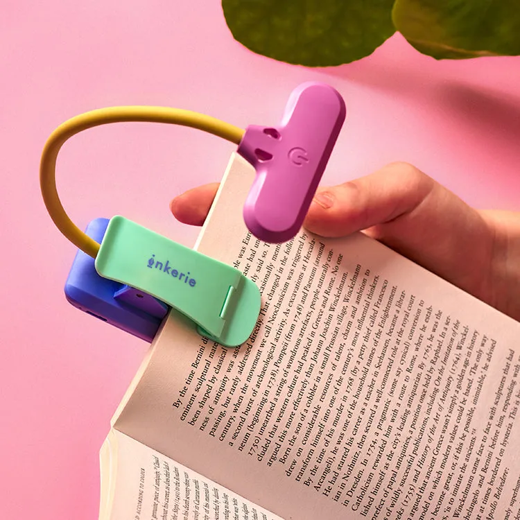 Inkerie Rechargeable LED Book Light sold by Kikkerland product image thumbnail 2