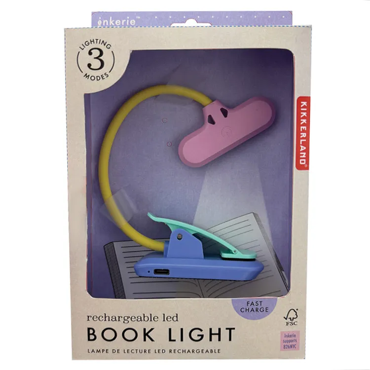 Inkerie Rechargeable LED Book Light sold by Kikkerland product image thumbnail 3