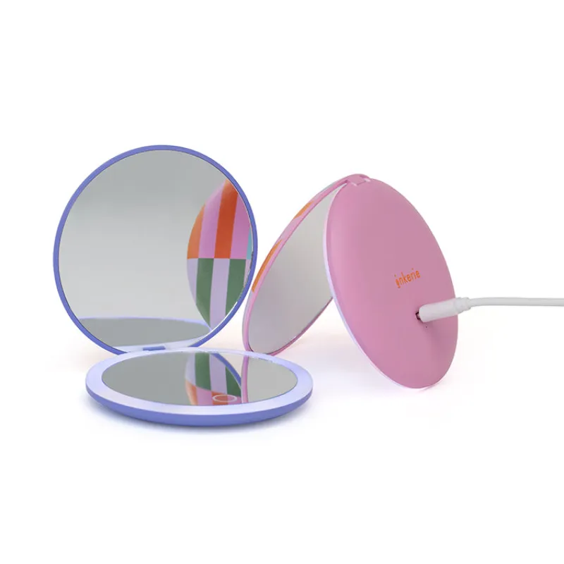 Inkerie LED Pocket Mirror made by Kikkerland