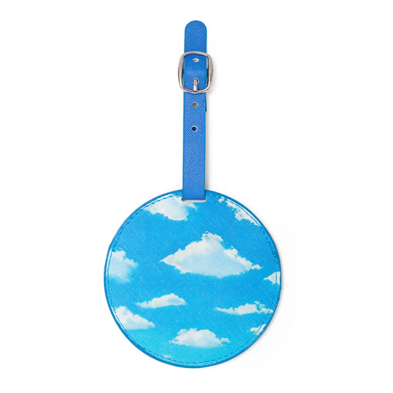Cloud Luggage Tag made by Kikkerland