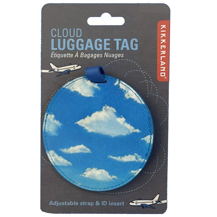 Cloud Luggage Tag sold by Kikkerland product image thumbnail 3