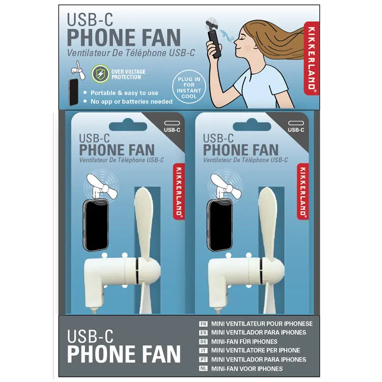 USB-C Phone Fan sold by Kikkerland product image thumbnail 3