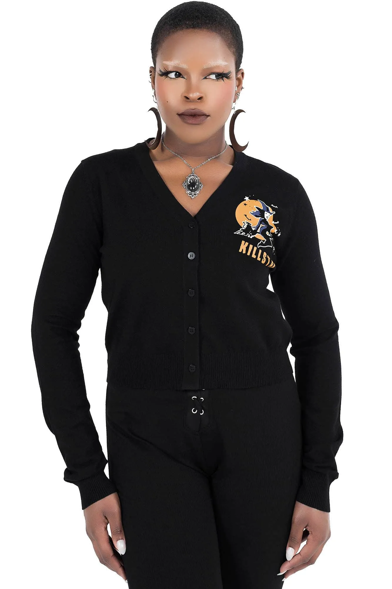 Witch Queen Cardigan sold by Killstar product image thumbnail 2