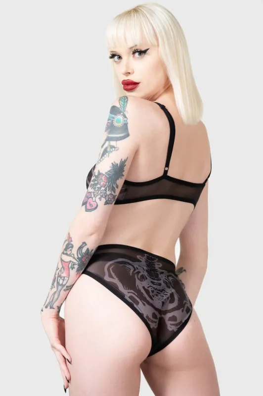 Boneyard Panty sold by Killstar