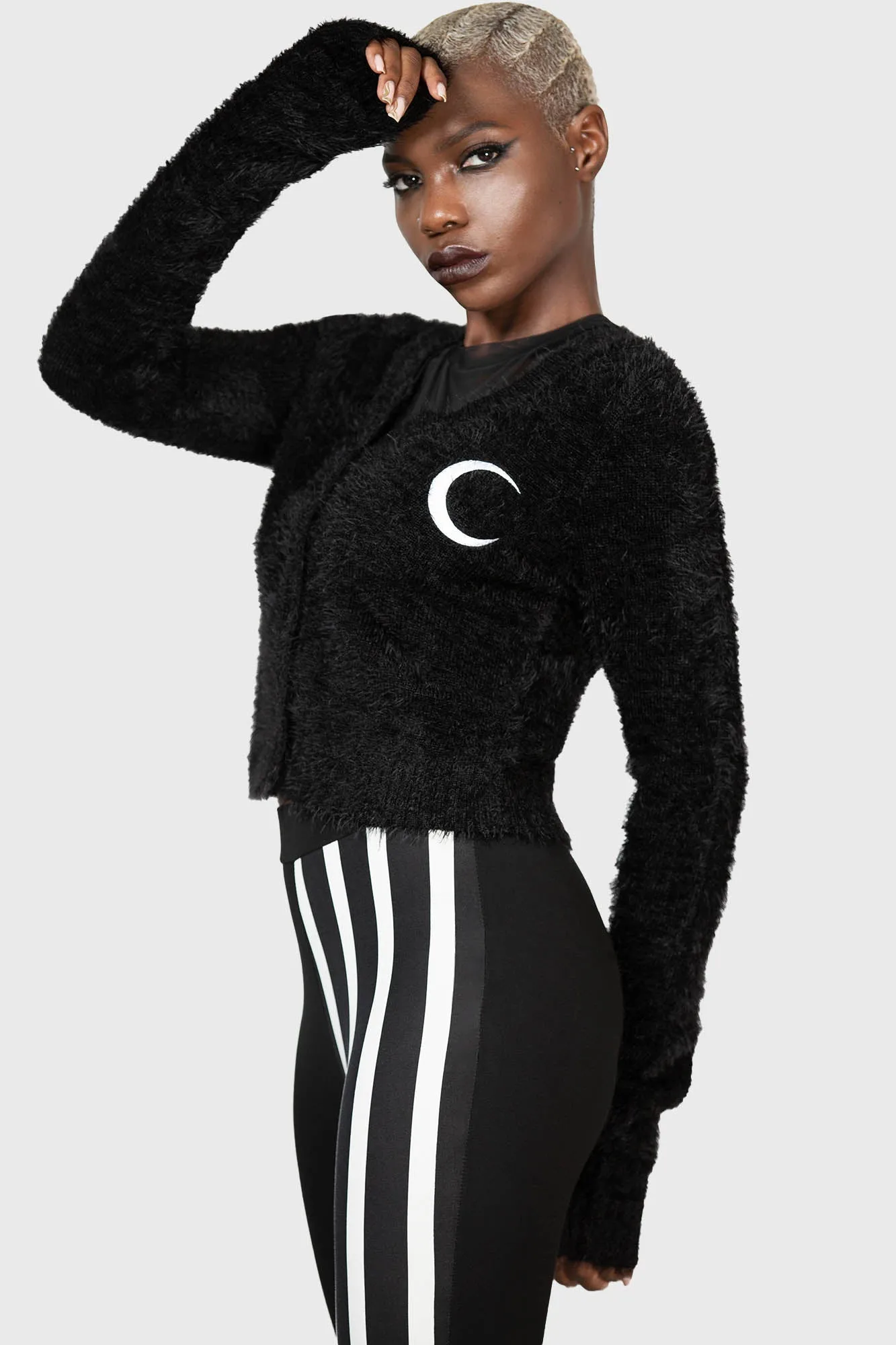 Ziven Bootcut Trousers sold by Killstar product image thumbnail 4