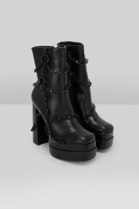 Gloomed and Doomed Boots sold by Killstar
