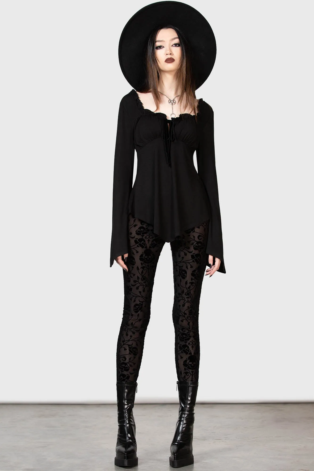 Pixie Dream Leggings sold by Killstar product image thumbnail 4