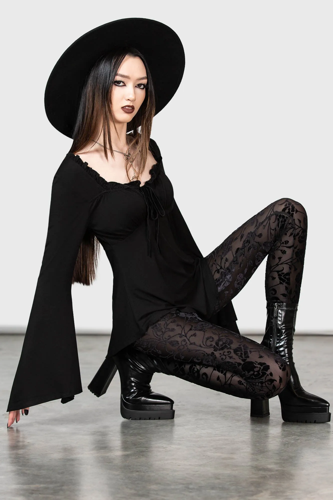 Pixie Dream Leggings sold by Killstar