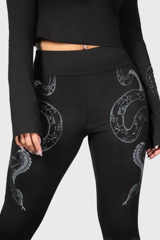 Slitherina Leggings sold by Killstar