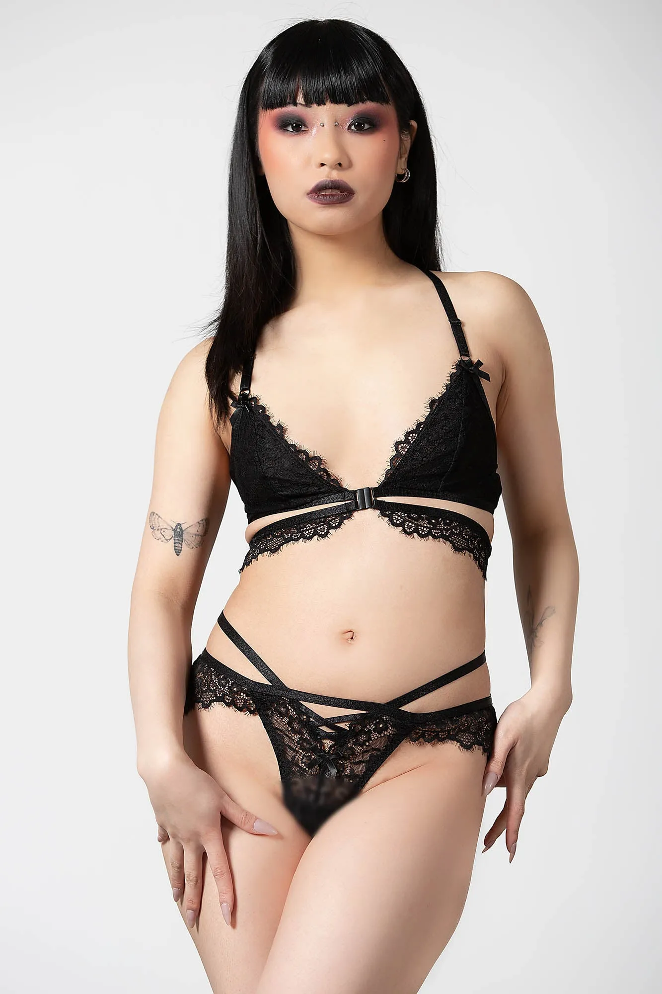 Phantom Lace Bra sold by Killstar product image thumbnail 3