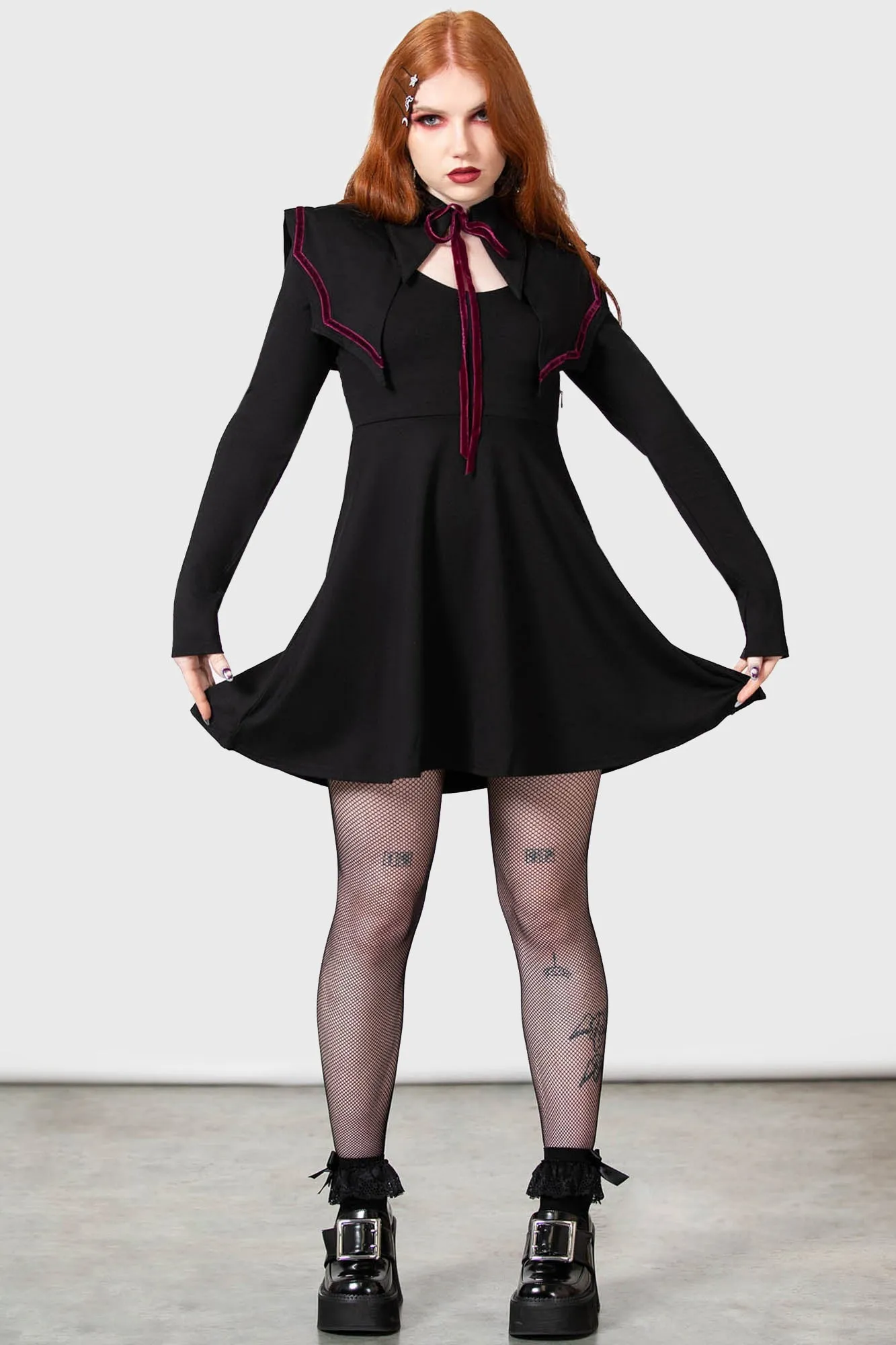 Bat Magic Dress sold by Killstar product image thumbnail 3