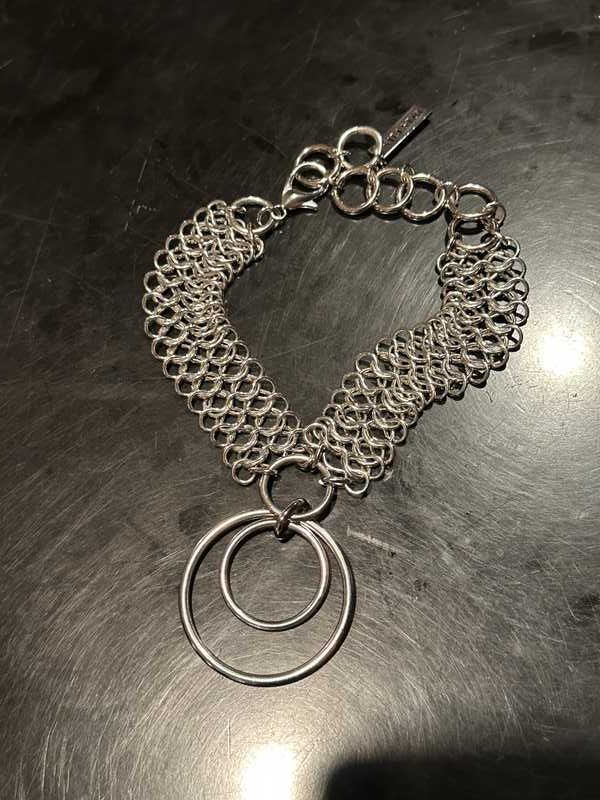Hyperchain O-Ring Choker Resurrect sold by Killstar product image thumbnail 4