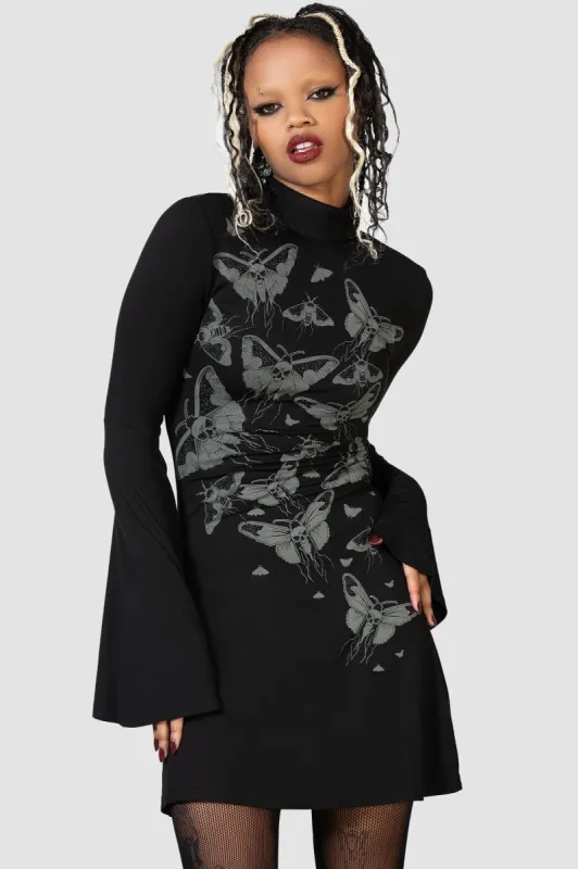 Destroying Angel Mini Dress sold by Killstar