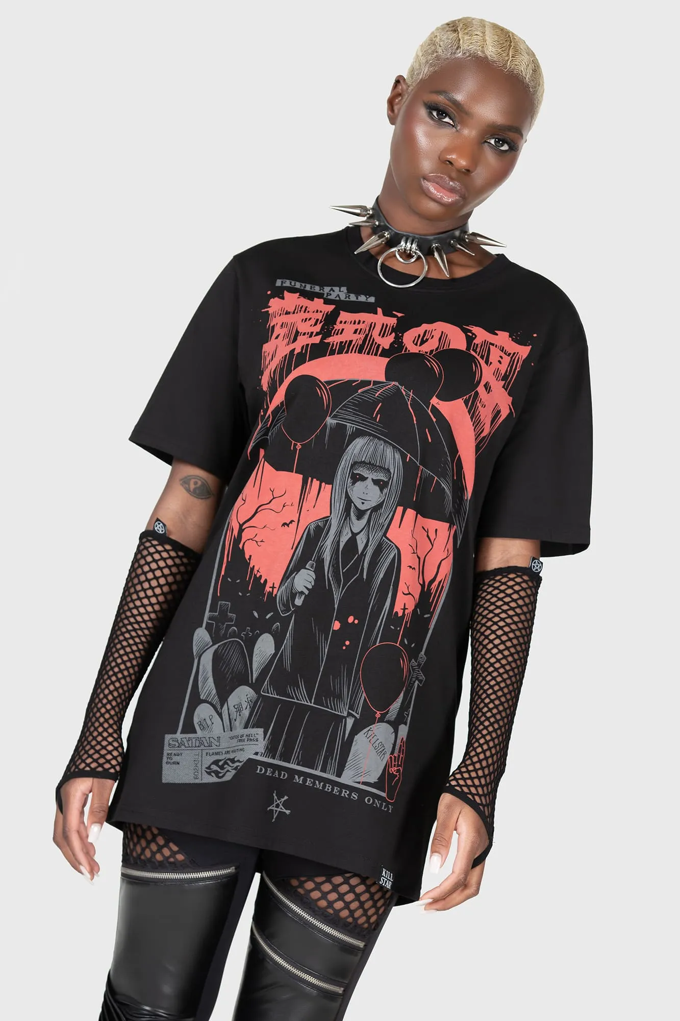 Funeral Time T-Shirt sold by Killstar product image thumbnail 3