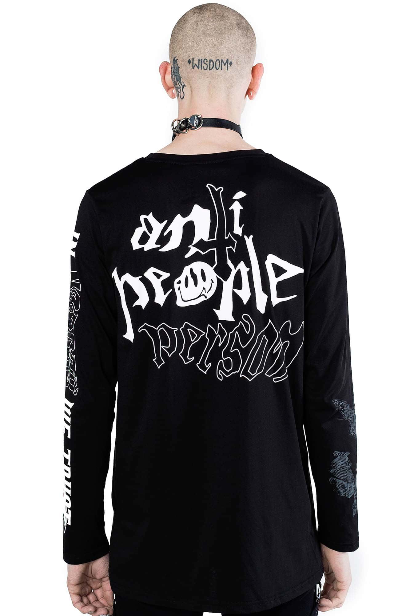 No Fairytale Long Sleeve Top sold by Killstar product image thumbnail 5