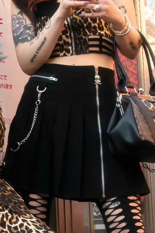 Savage Mini Skirt [B] - Resurrect sold by Killstar