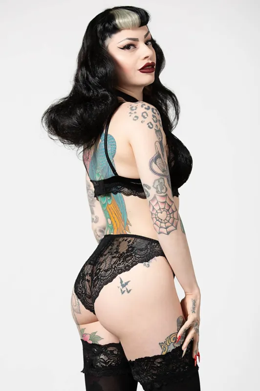 Pin Stuck Panty [B] sold by Killstar