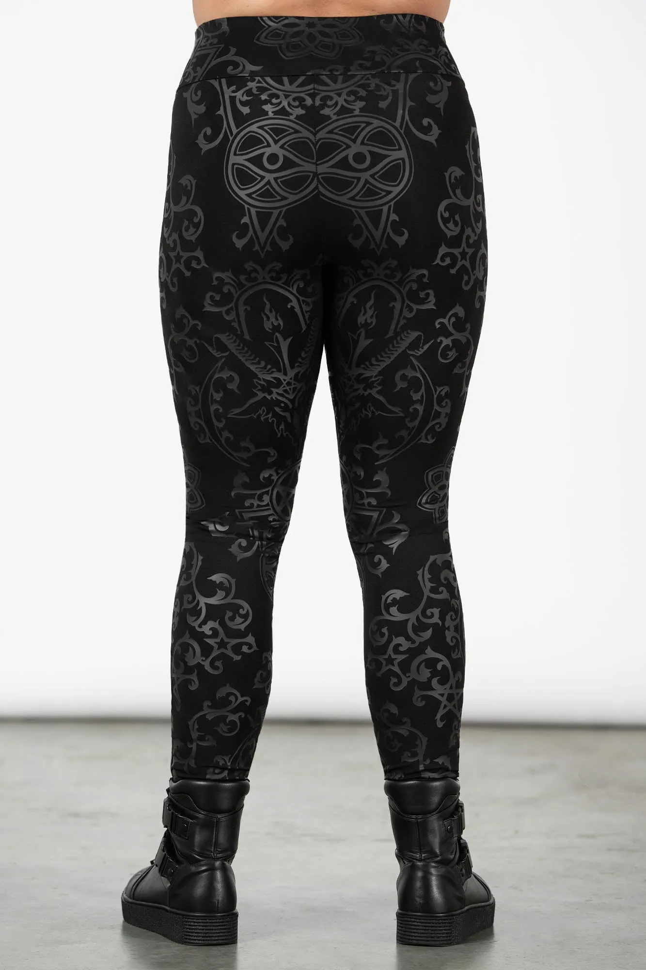 Light Speed Leggings - Resurrect sold by Killstar product image thumbnail 2