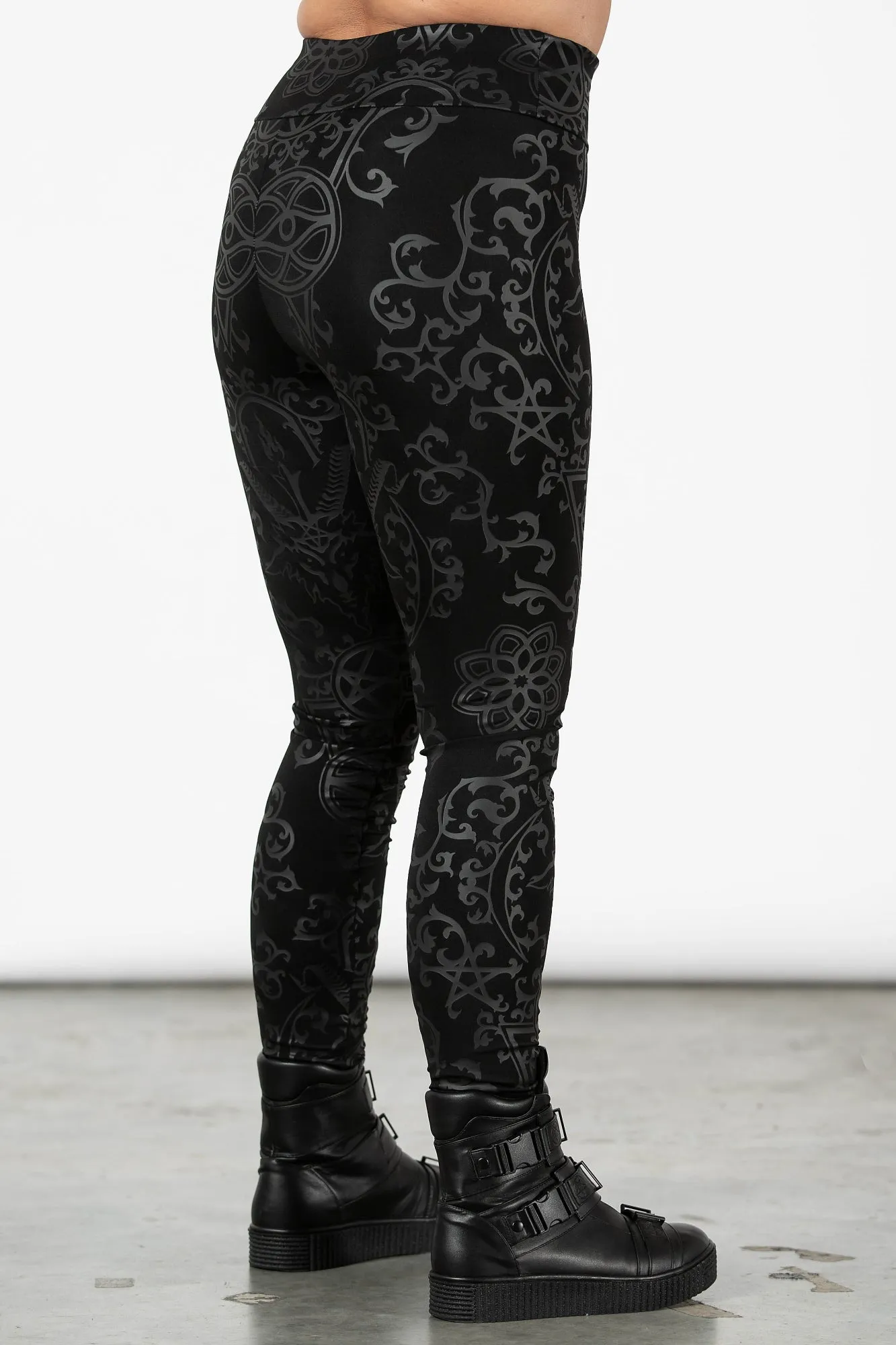 Light Speed Leggings - Resurrect sold by Killstar product image thumbnail 3