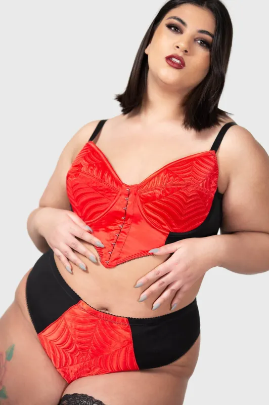Scarlet Webutant Panty [PLUS] sold by Killstar