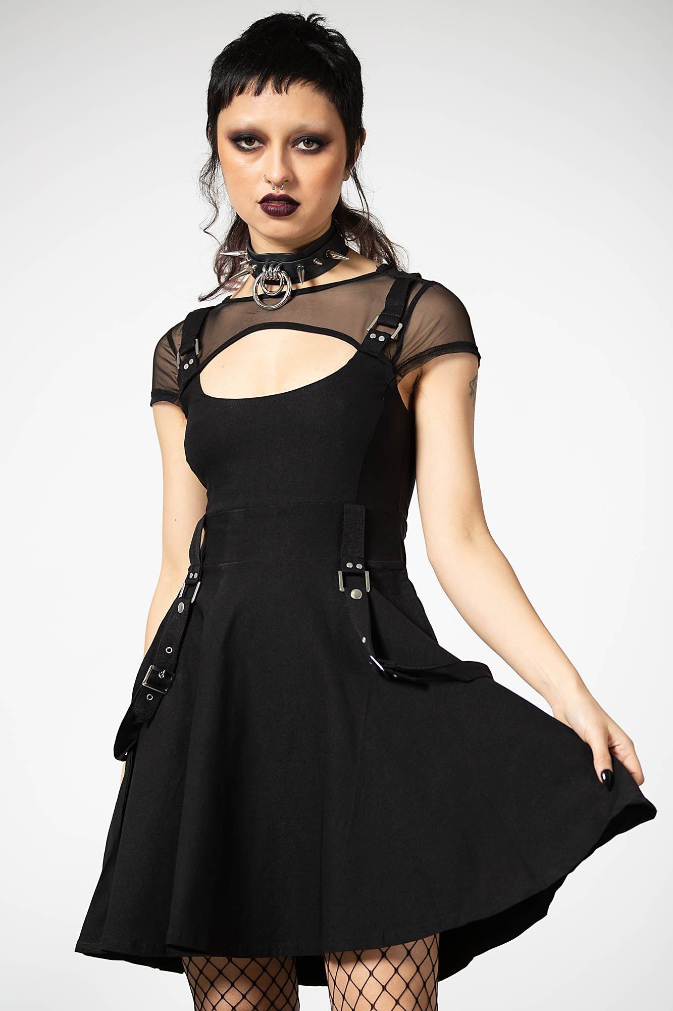 Kounter Kulture Skater Dress Resurrect sold by Killstar product image thumbnail 5