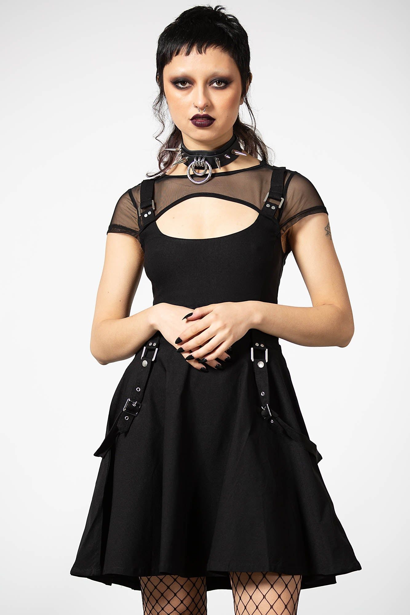 Kounter Kulture Skater Dress Resurrect sold by Killstar product image thumbnail 4