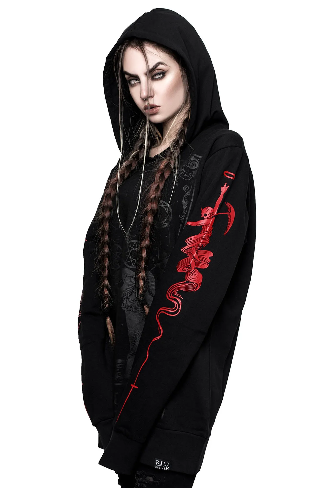 KILLSTAR Oversized Hoodie sold by Killstar product image thumbnail 5
