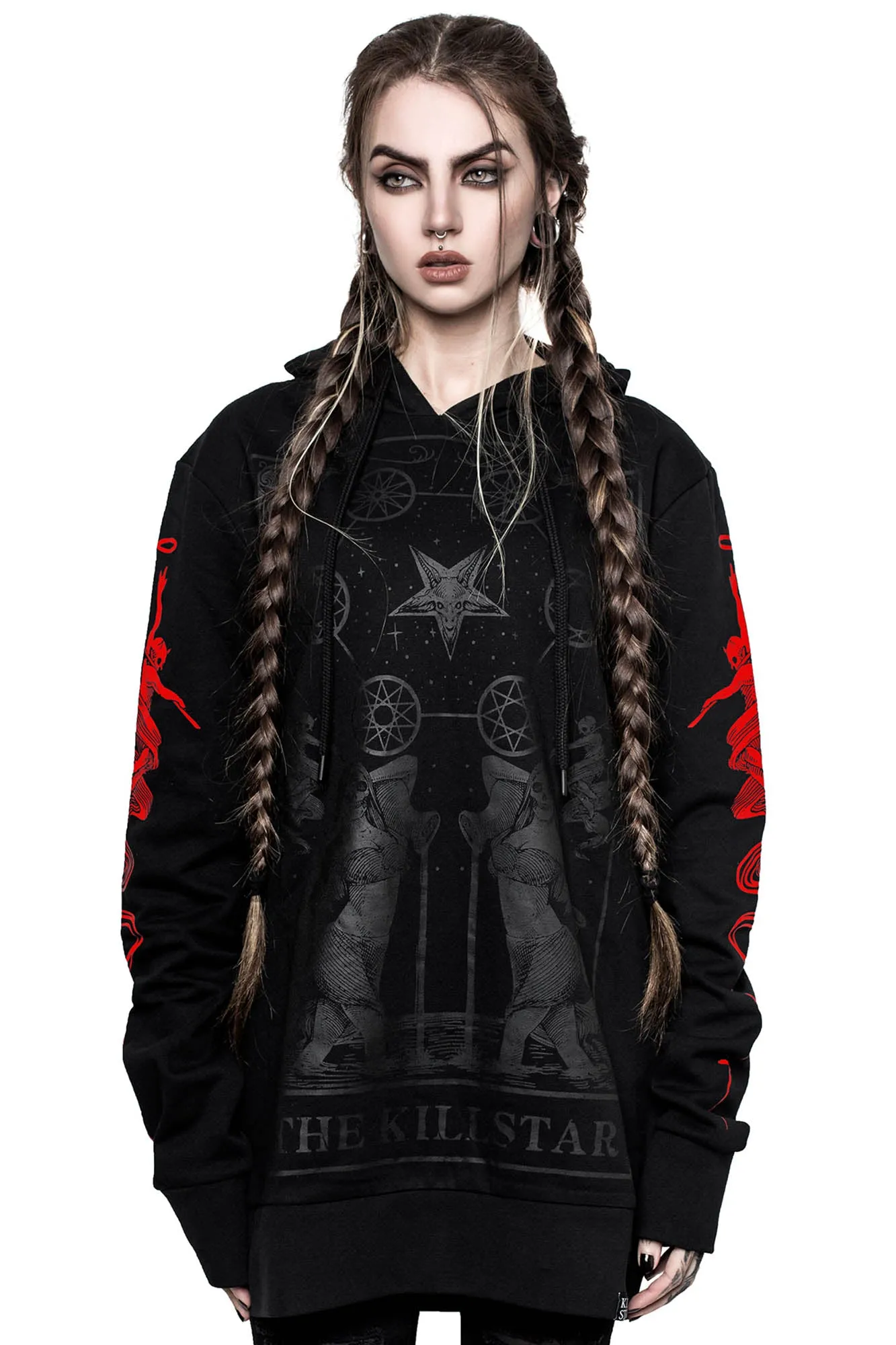 KILLSTAR Oversized Hoodie sold by Killstar product image thumbnail 4