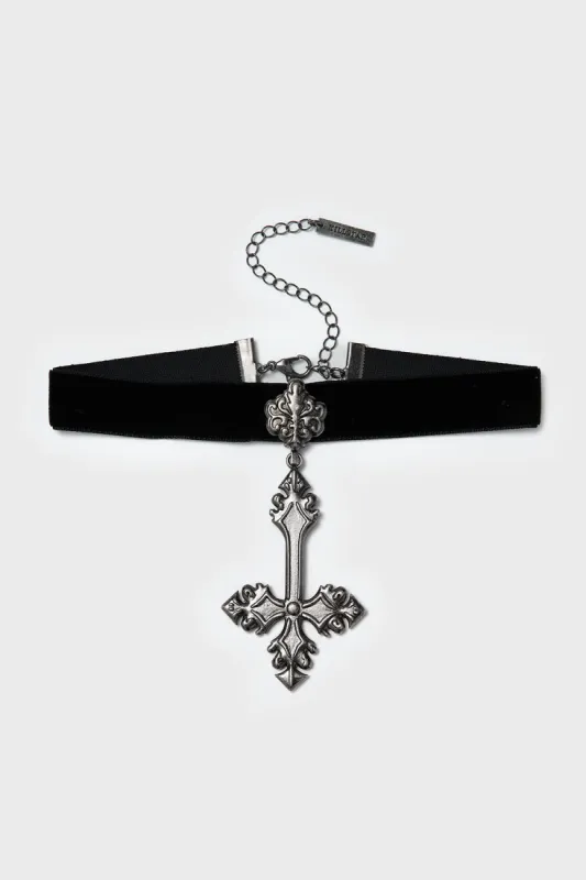 Crossed Fates Choker sold by Killstar