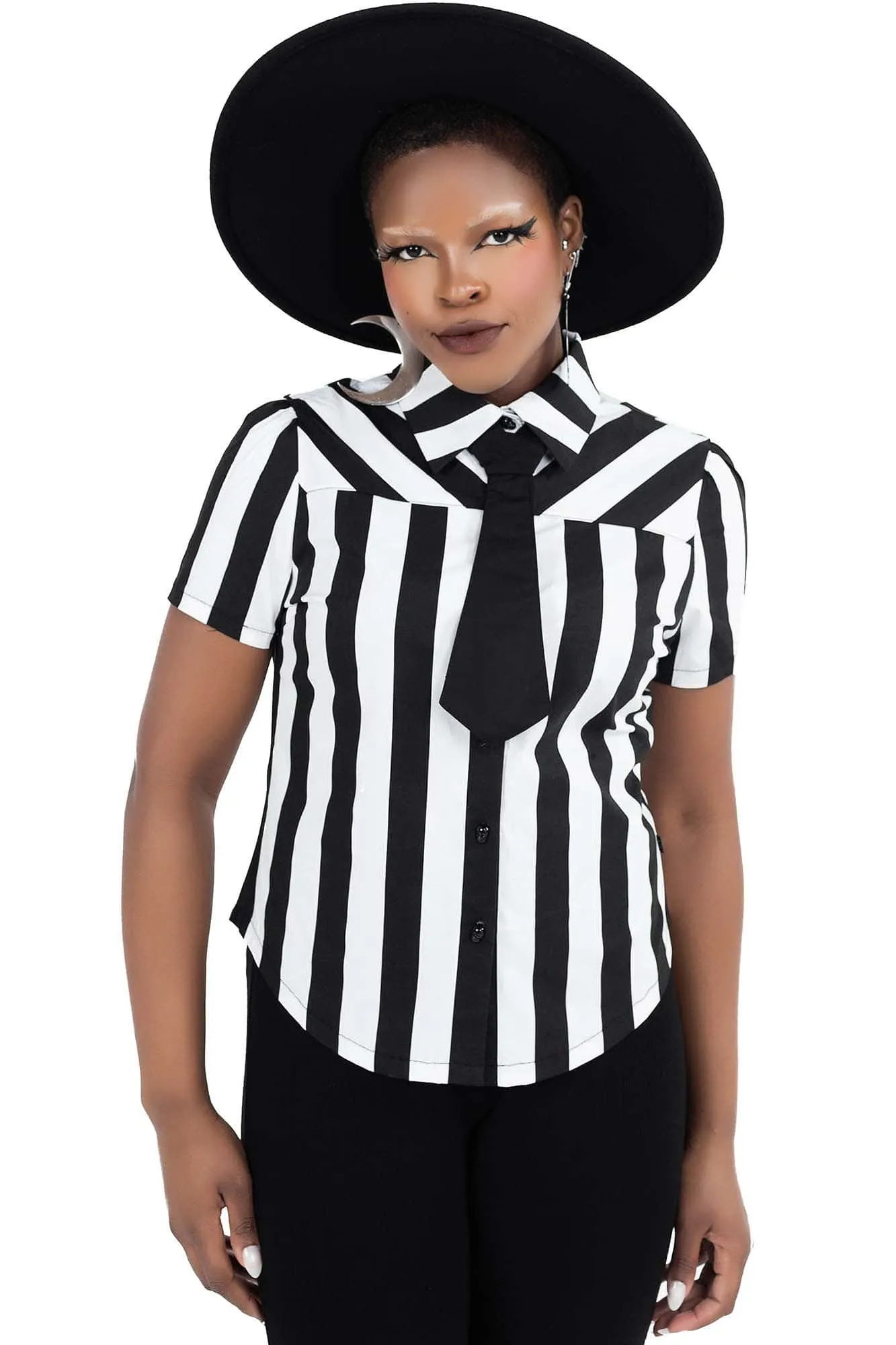 Bloodstripe Shirt - Resurrect sold by Killstar