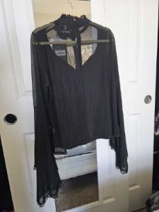 Bloodfeast Long Sleeve Top [PLUS] Resurrect sold by Killstar