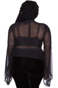 Bloodfeast Long Sleeve Top [PLUS] Resurrect sold by Killstar