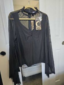 Bloodfeast Long Sleeve Top [PLUS] Resurrect sold by Killstar