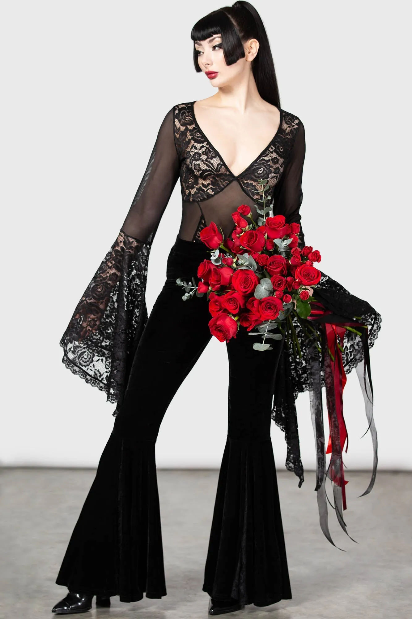 Temple D'Amour Bodysuit sold by Killstar product image thumbnail 5