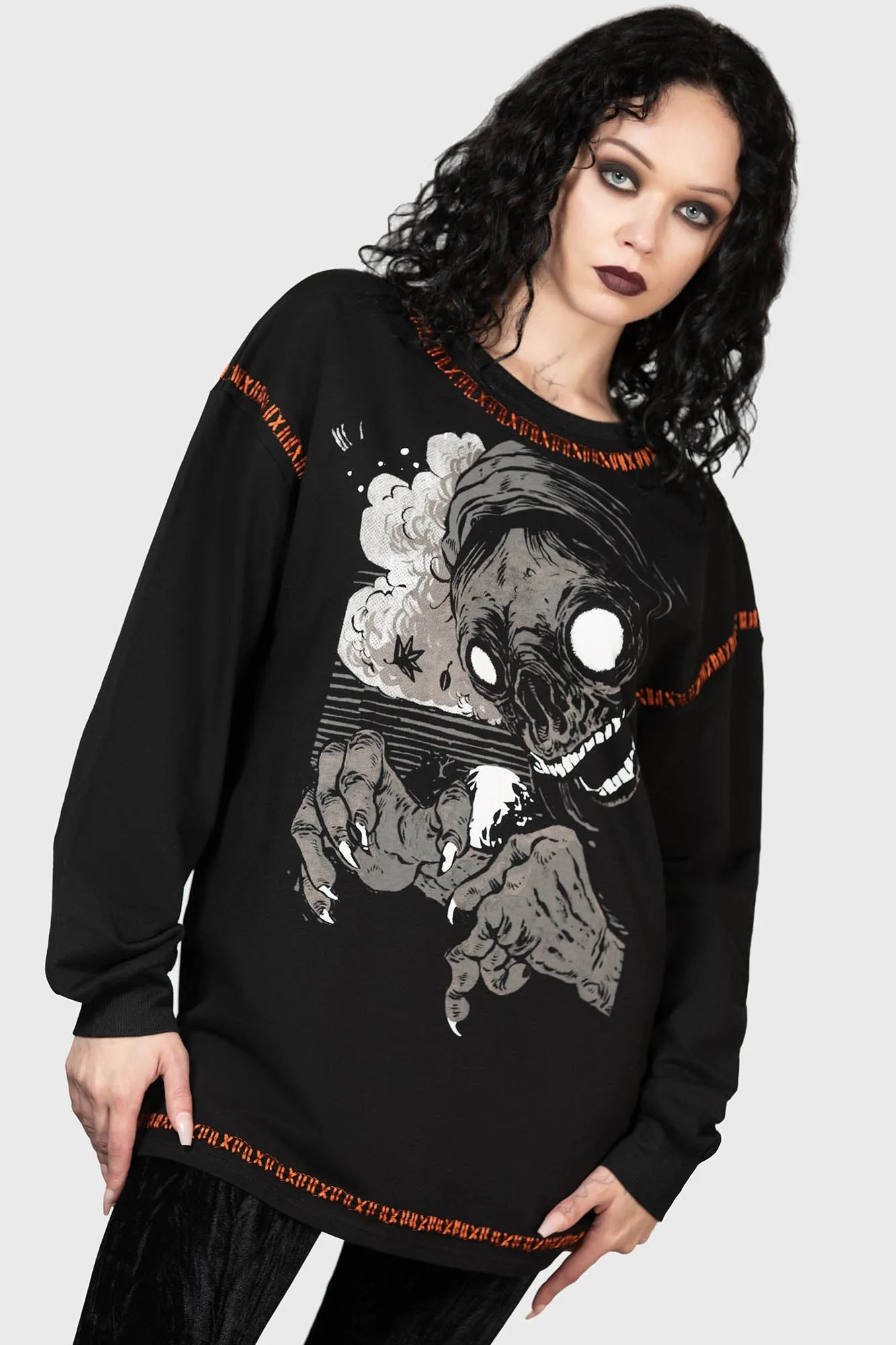 Fatality Sweater sold by Killstar