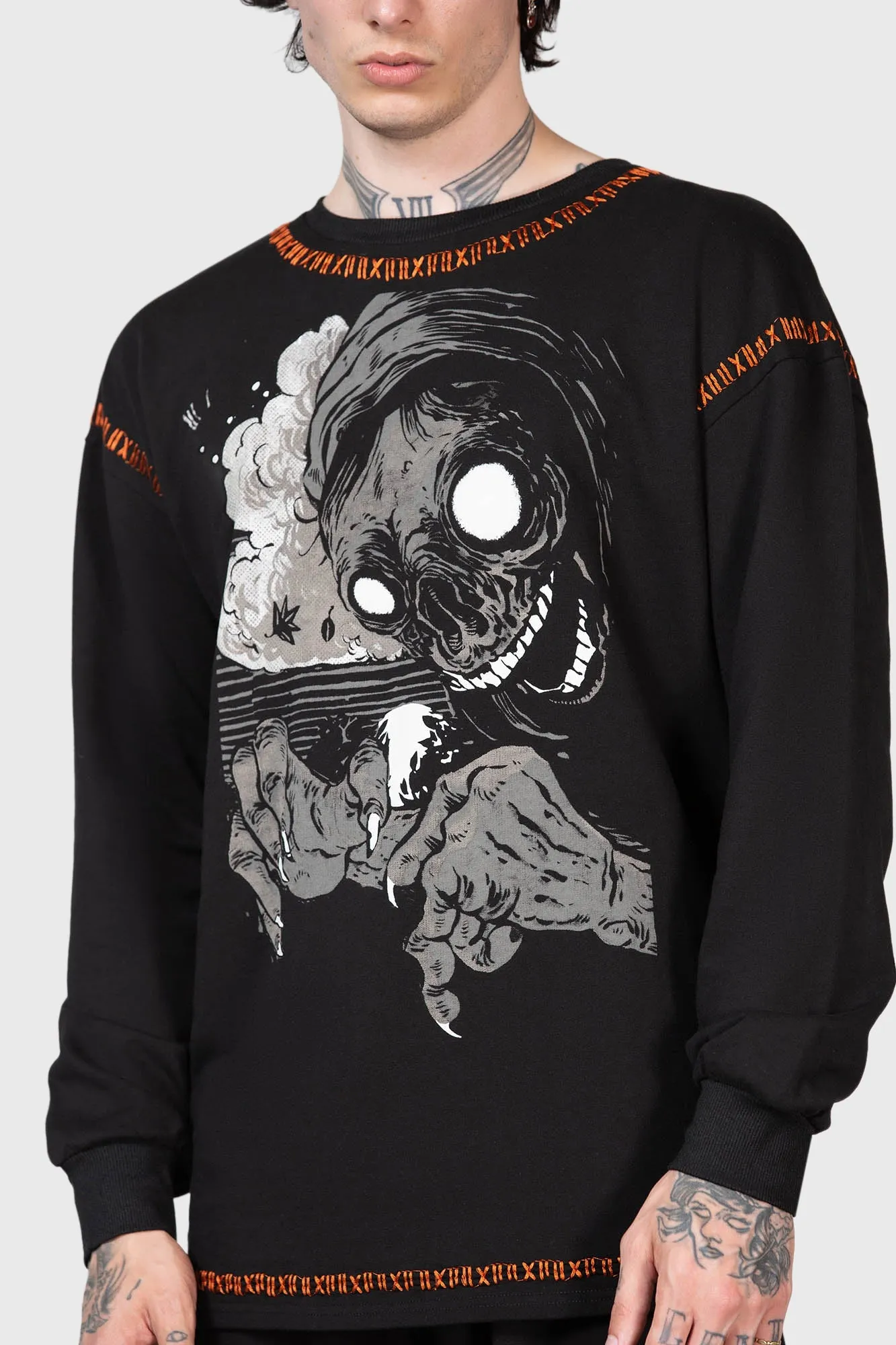 Fatality Sweater sold by Killstar product image thumbnail 2
