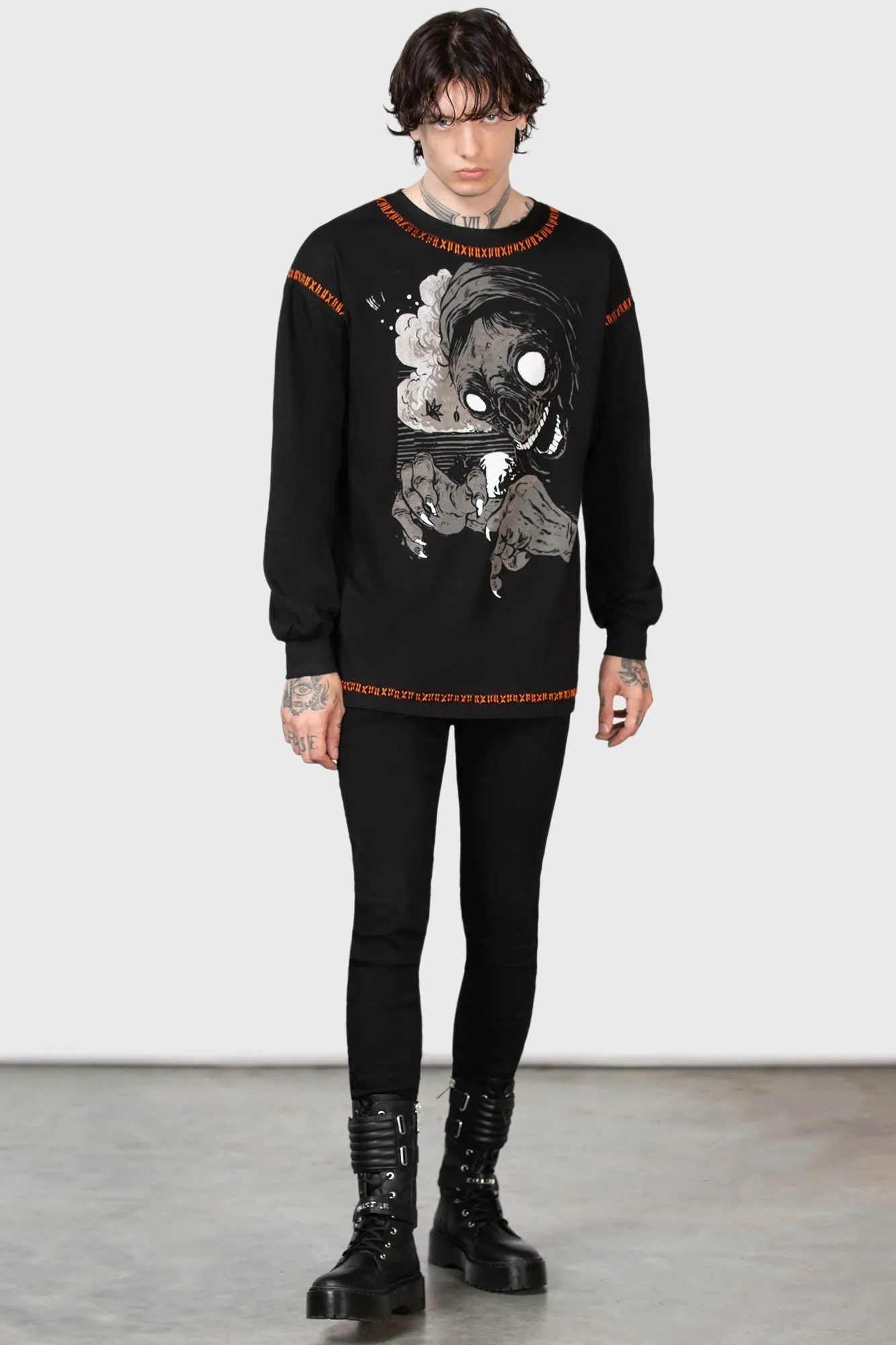 Fatality Sweater sold by Killstar product image thumbnail 4