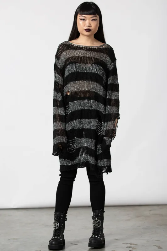Abyss Knit Sweater sold by Killstar