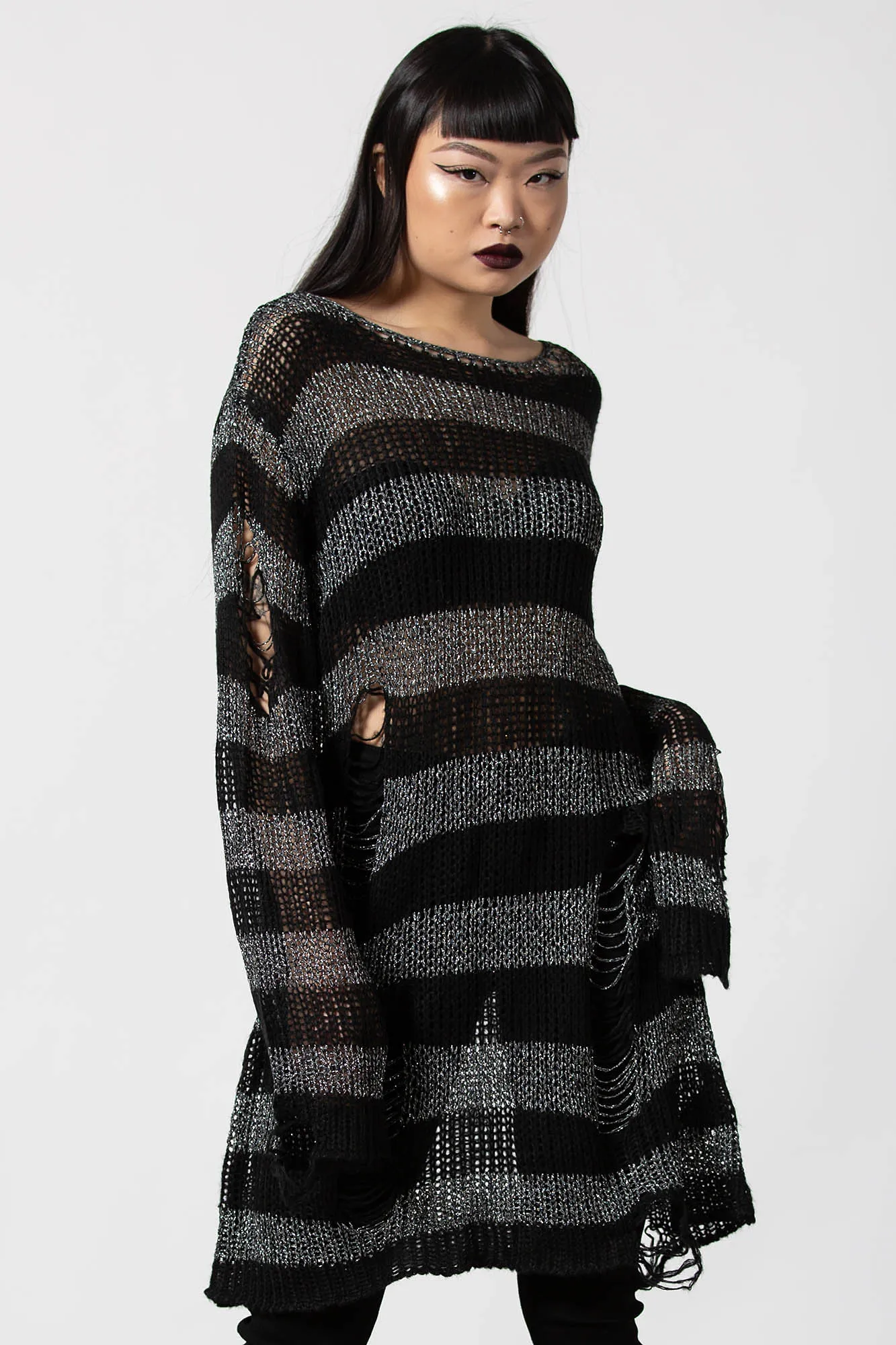Abyss Knit Sweater sold by Killstar product image thumbnail 3