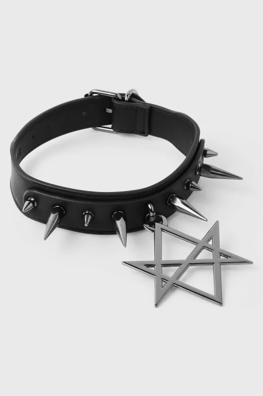 Darkstar Choker sold by Killstar