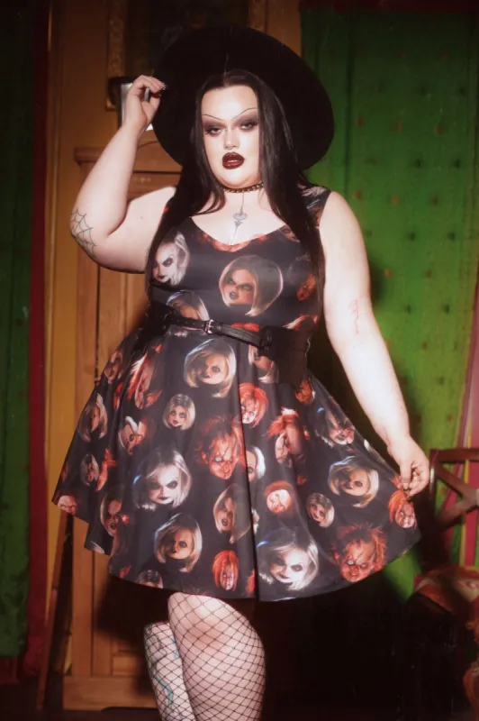 Did You Miss Me Andy Skater Dress [PLUS] sold by Killstar